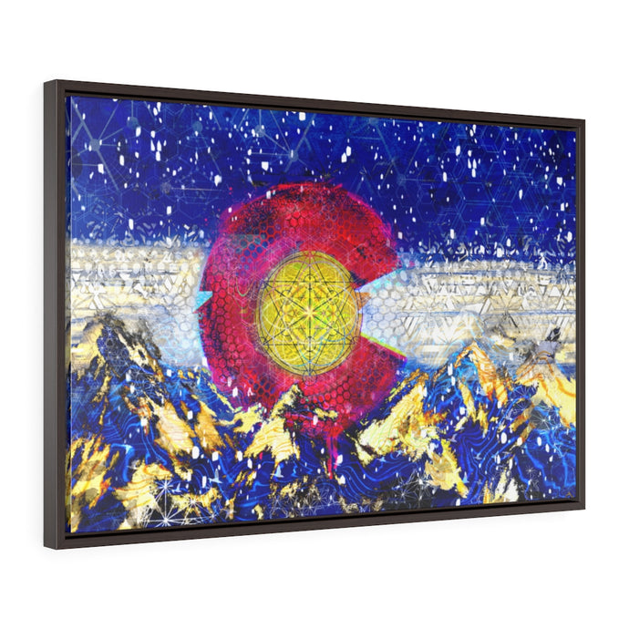 Where The Heart Is Framed Premium Gallery Wrap Canvas