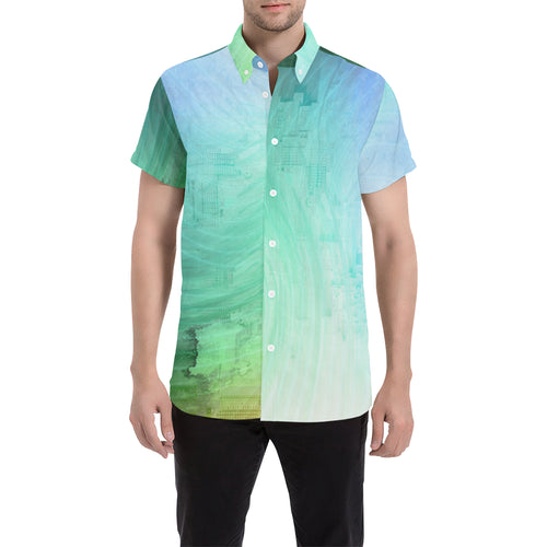 Asking In Return Short Sleeve Button Up Shirt