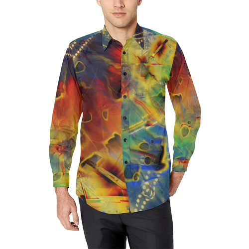 Shot Into the Sun Casual Dress Shirt