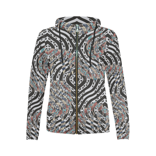 Victorian Jazz Women's Zip Hoodie