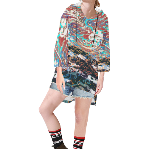 Poetic Totality Kimono Hoodie