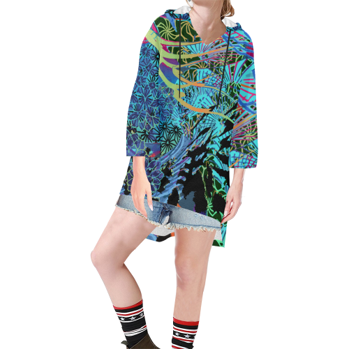 Fluid Movement Kimono Hoodie