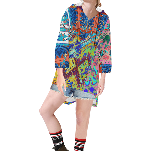 Soft Operation Kimono Hoodie