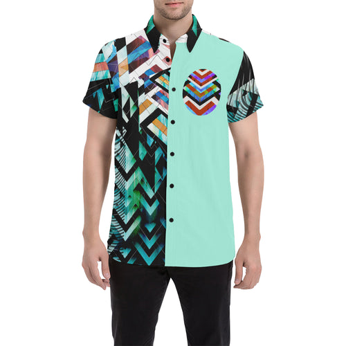 Untitled Short Sleeve Button Up