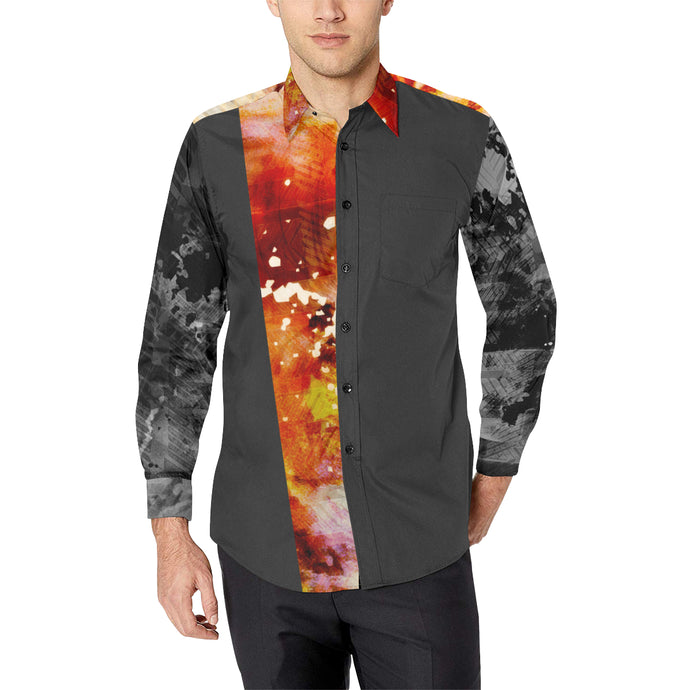 Phoenix Splash Casual Dress Shirt