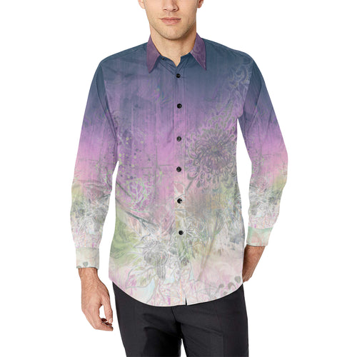 First Scent of Lavender Casual Dress Shirt