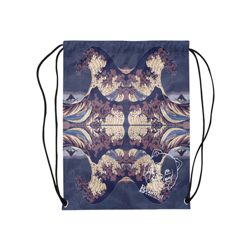 Midnight Off Of Kanagawa Sling Bag