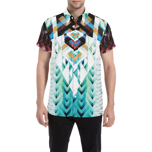 Untitled Short Sleeve Button Up