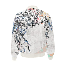 A Foxy Slice Quilted Bomber Jacket
