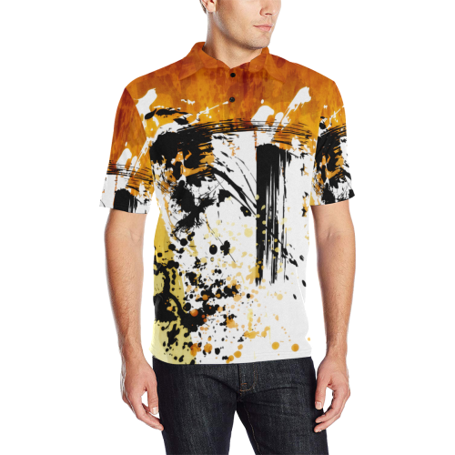 Sunflower Samurai Polo