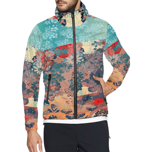 Floral Frenzy Windbreaker
