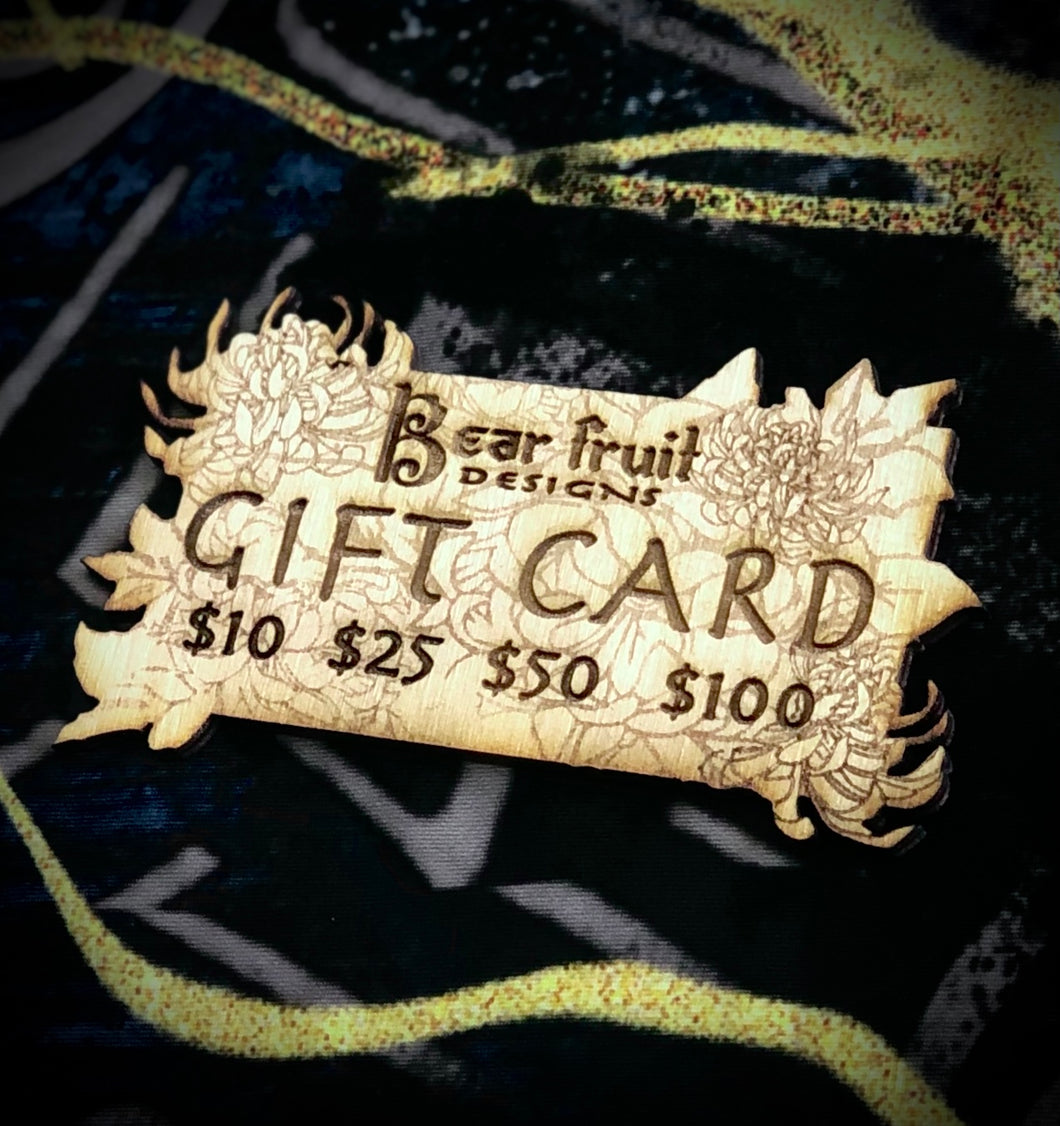 Bear Fruit Gift Card
