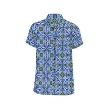 Silly Little Sequences Short Sleeve Button Up