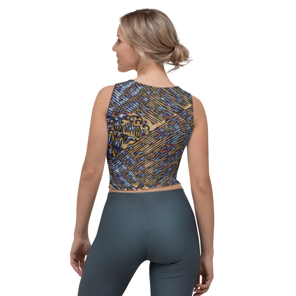 Wet Cheetah Crop Top