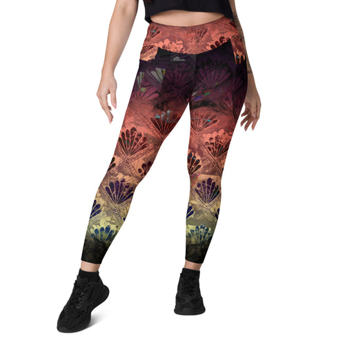 Gilded Lily in Black Leggings with pockets