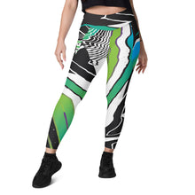 College Art Class Leggings with pockets