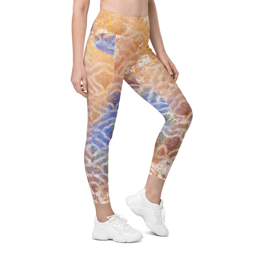 Just Peachy Leggings with pockets