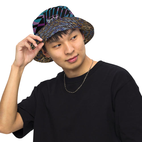 Jelly On Jam / Wet Cheetah Reversible Bucket Hat