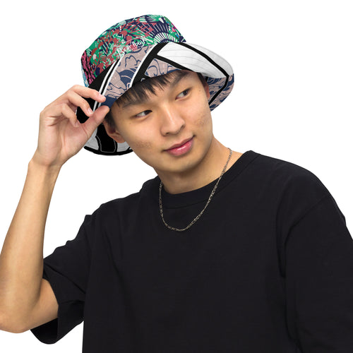 Komrad / Habitual Rhythms Reversible bucket hat