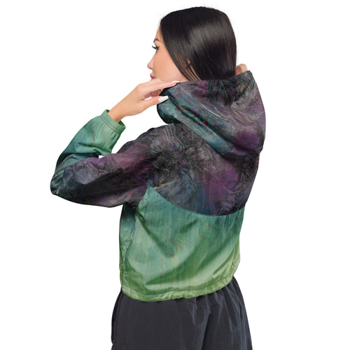 Losing an Enemy Women’s cropped windbreaker