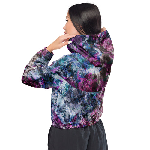 Sloppy Footing Women’s cropped windbreaker