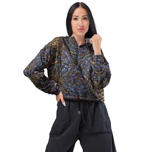 Wet Cheetah Women’s cropped windbreaker