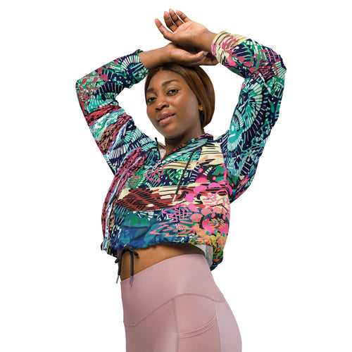 Habitual Rhythms Women’s cropped windbreaker