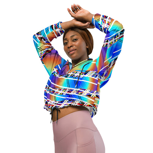 Fruit Stripes Women’s cropped windbreaker