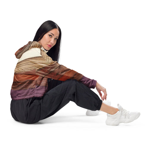 All Natural Women’s cropped windbreaker