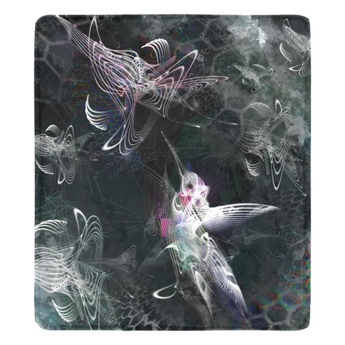 Hummingbird Blanket Ultra-Soft Micro Fleece Blanket 70''x80''