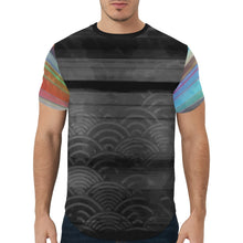 Spectrum Synthesis Black Curved Hem T-Shirt