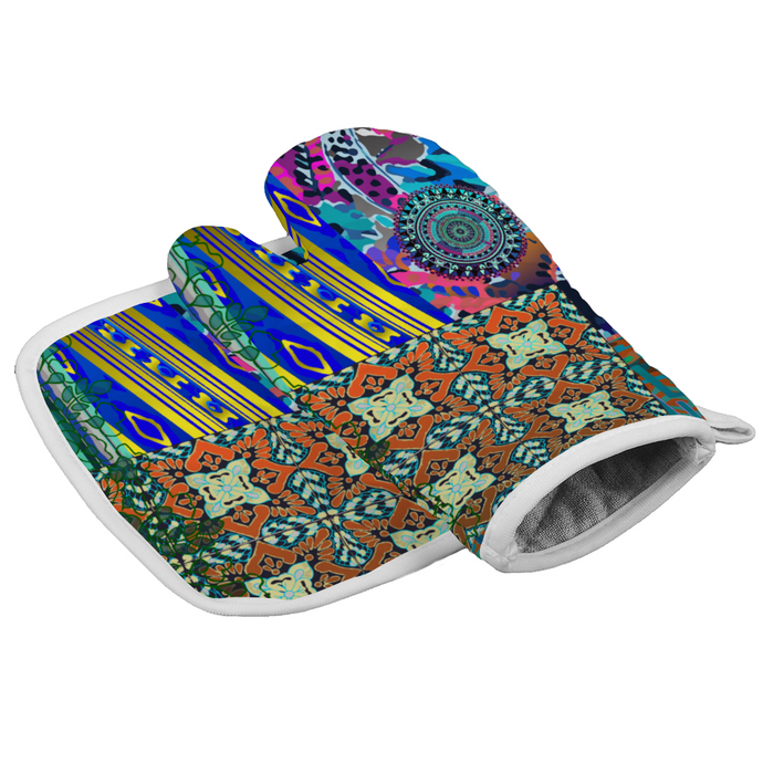 A Little Swing Oven Mitt and Pad