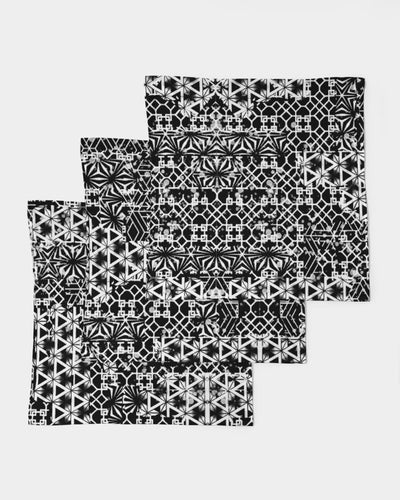 Black vice Bandana Set