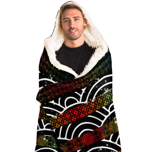 Sing Me to Sleep Hooded Blanket