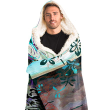 Trouble in Paradise Hooded Blanket
