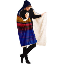 Mornings in New Mexico Hooded Blanket