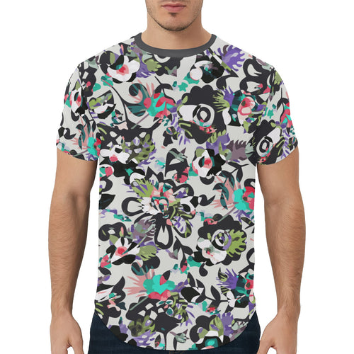 Saucy Safari Curved Hem T-Shirt