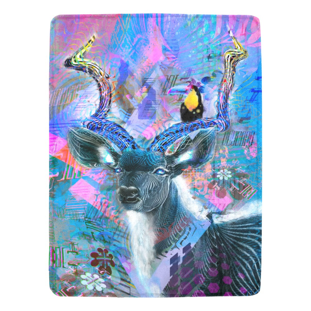 Kudu Voodoo Ultra-Soft Micro Fleece Blanket 60