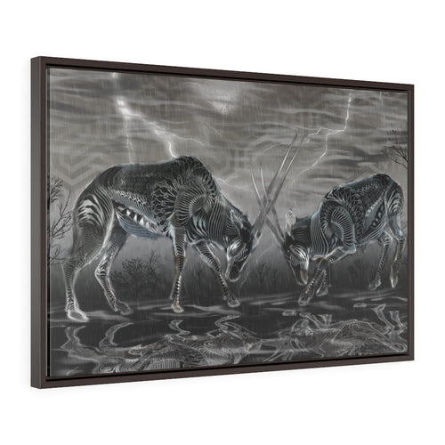 Come At Me Bro Framed Premium Gallery Wrap Canvas