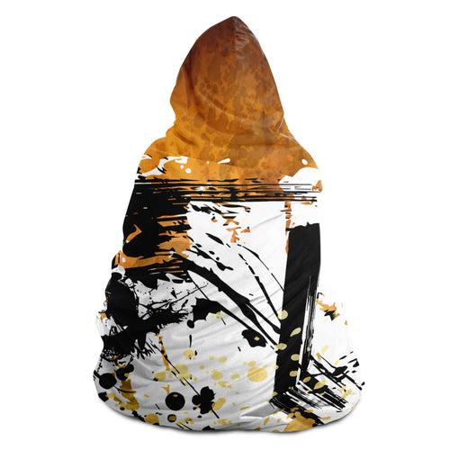 Sunflower Samurai Hooded Blanket