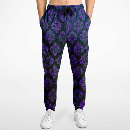 Upright Snazz in Purple Cargo Joggers