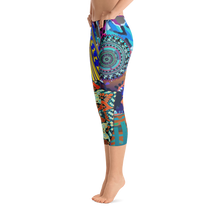 A Little Swing Capri Leggings