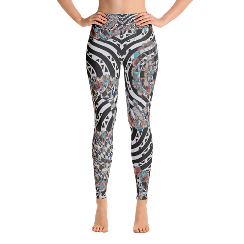 Victorian Jazz Yoga Leggings