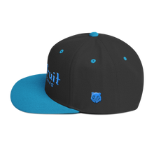 Black and Blue Bear Frut Snapback Hat