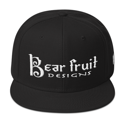 Bear Fruit Snapback in Black Hat