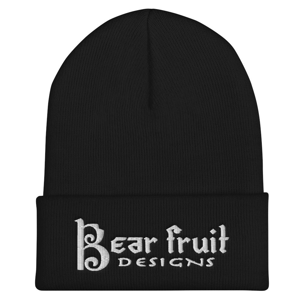 Bear Fruit Designs Cuffed Beanie