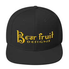 Gold Steez Bear Fruit Snapback Hat