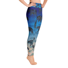 Chasing the Cold Tranquility Yoga Leggings