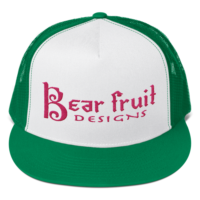 Watermelon Bear Fruit Trucker Cap