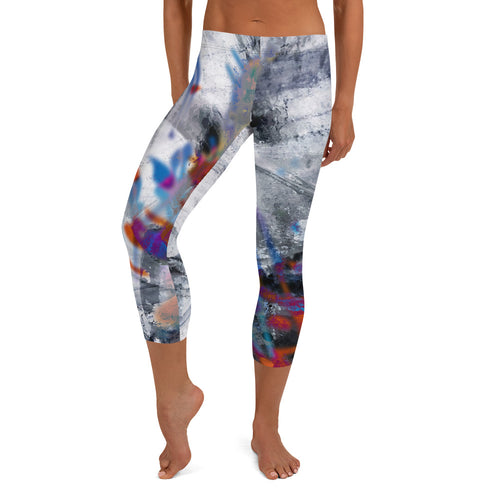 Marble Chemistry Capri Leggings